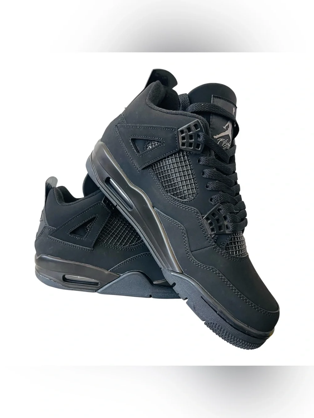 Air Jordan 4 Retro Black Sneakers
